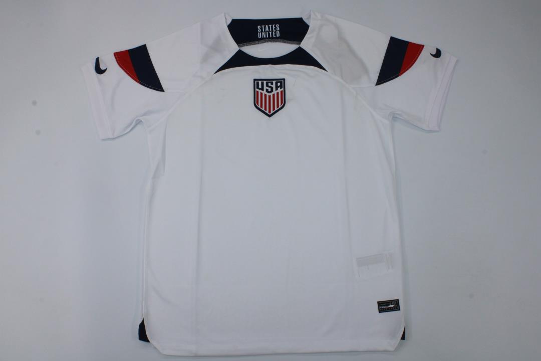 AAA Quality USA 2022 World Cup Home Soccer Jersey